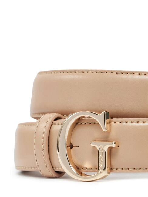 G Cintura in pelle pale pink - Cinture