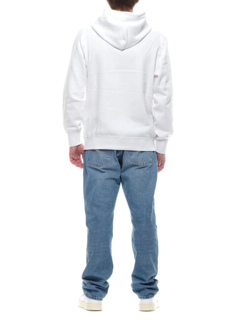 TH Felpa con zip white - Felpe Uomo