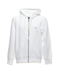 TOMMY HILFIGER TH Felpa con zip white - Felpe Uomo - 3
