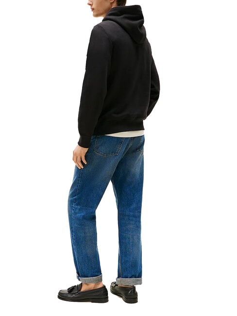 TH Felpa con cappuccio black - Felpe Uomo