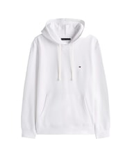 TOMMY HILFIGER TH Felpa con cappuccio white - Felpe Uomo - 3
