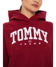 TOMMY HILFIGER TH JEANS Felpa donna con cappuccio red carpet - Felpe Donna - 3