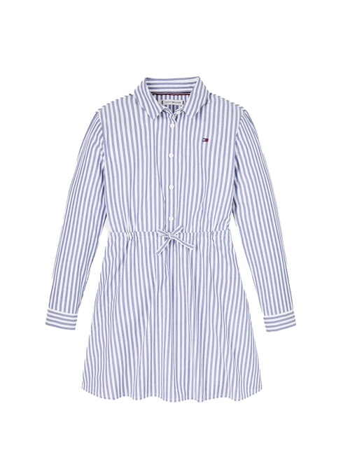 TH Vestito in cotone mid blue / optic white - Vestiti Bambine