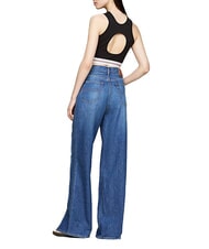 TOMMY HILFIGER TH JEANS Top cut out black - T-shirt e Top Donna - 2