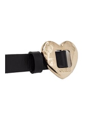 GUESS HEART Cintura sottile con fibbia a cuore - Cinture