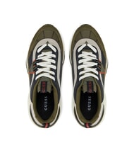 GUESS VALENCIA Sneakers running green black ivory re - Scarpe Uomo - 3