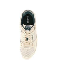 GUESS VINCENT Sneakers white green - Scarpe Uomo - 4