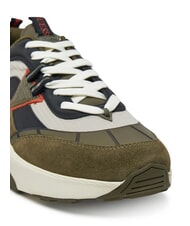 GUESS VALENCIA Sneakers running green black ivory re - Scarpe Uomo - 4