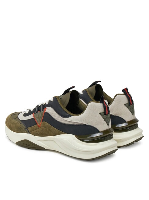 VALENCIA Sneakers running green black ivory re - Scarpe Uomo