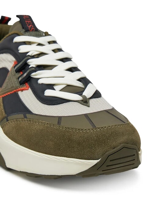 VALENCIA Sneakers running green black ivory re - Scarpe Uomo