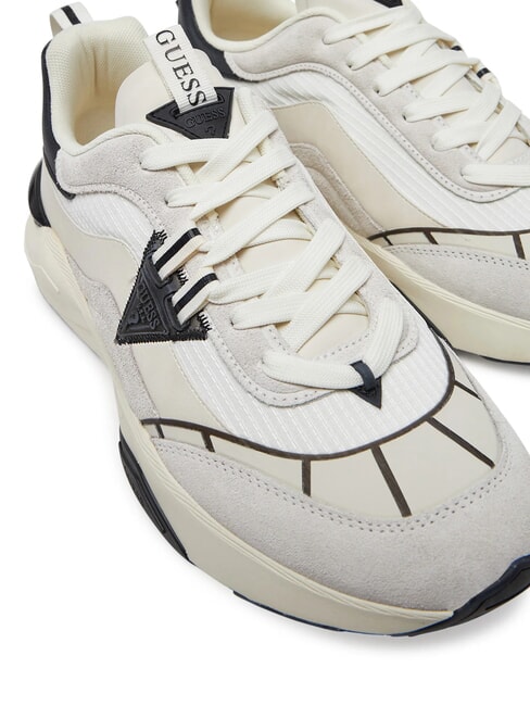 VALENCIA Sneakers running white black - Scarpe Uomo