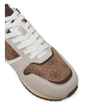 GUESS ISLAND Sneakers white beige - Scarpe Uomo - 4
