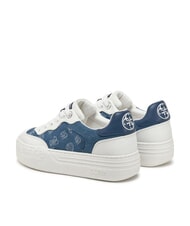 GUESS SWOLE2 Sneakers platform inserti denim blue - Scarpe Donna - 5