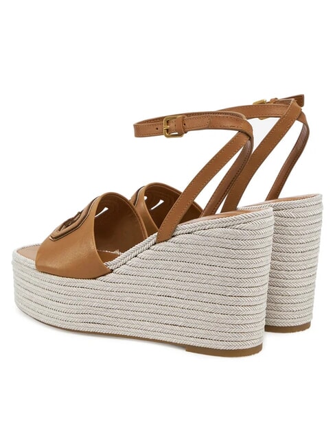 TANVEE Sandali espadrillas alti con zeppa tan - Scarpe Donna