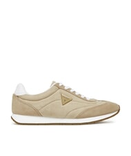 GUESS JOGGIN2 Sneakers running pelle suede taupe - Scarpe Donna - 2