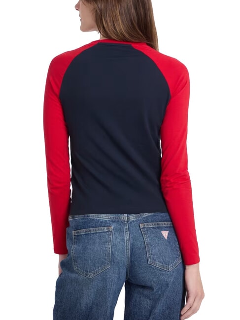 RAGLAN BLOCK T-shirt a manica lunga con stampa daring ocean multi - T-shirt e Top Donna