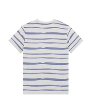 GUESS KIDS T-shirt a maniche corte a strisce blue grey fantasy - T-shirt Bambino - 2