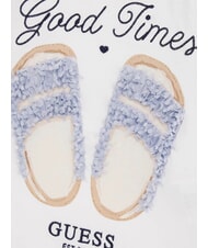 GUESS KIDS T-shirt manica corta cropped fit secret blue - T-shirt Bambino - 3