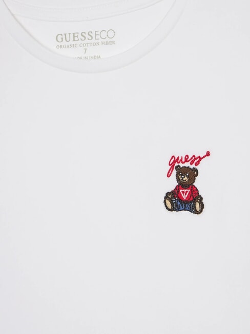 KIDS T-shirt a manica corta con orsetto purwhite - T-shirt Bambino