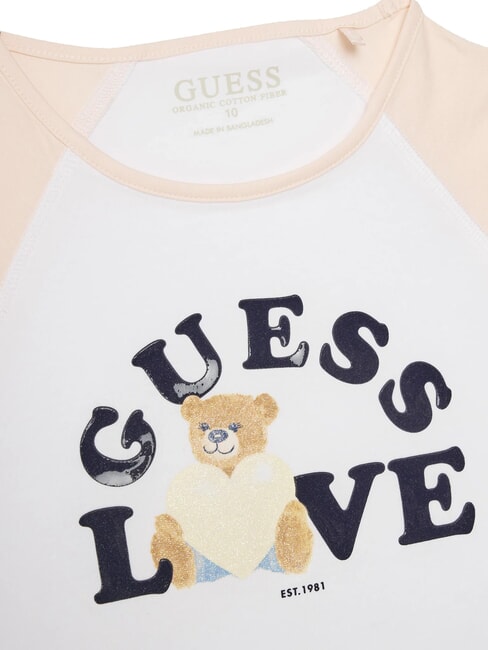 KIDS MIDI Maglietta giromanica con stampa purwhite - T-shirt Bambino