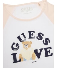 GUESS KIDS MIDI Maglietta giromanica con stampa purwhite - T-shirt Bambino - 3