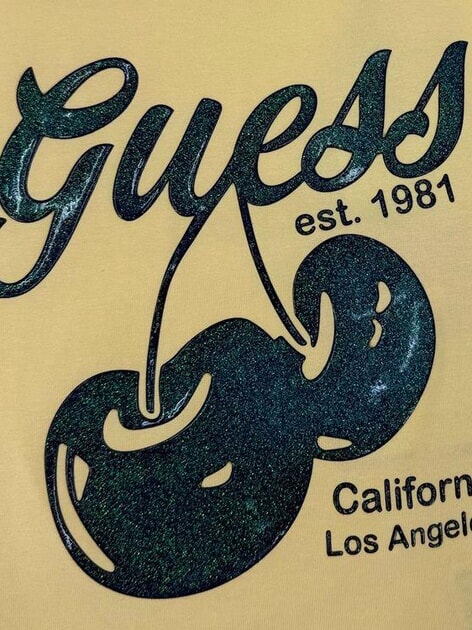 KIDS MIDI T-shirt maniche corte grated lemon - T-shirt Bambino