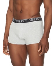 GUESS LOGO CLASSIC 5 Boxer multicolor blk wht grey lava ol - Slip Uomo - 2