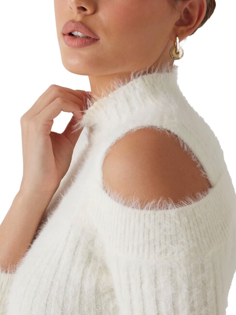 FUZZY TAKARA Maglione collo alto cut out dovwhi - Maglie Donna
