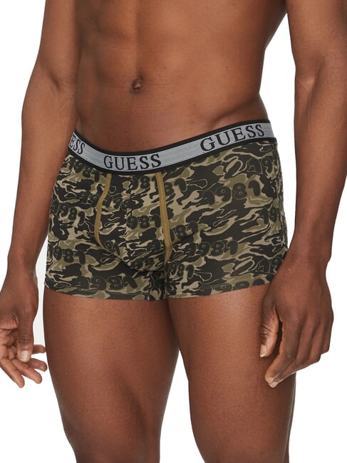 JOE 3 Boxer multicor green camou 81 - Slip Uomo
