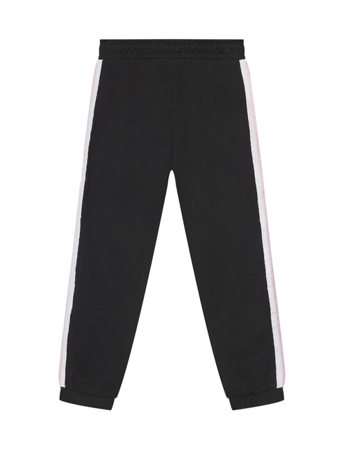 KIDS ACTIVE Pantaloni tuta jogger bande laterali jetbla - Tute bambini