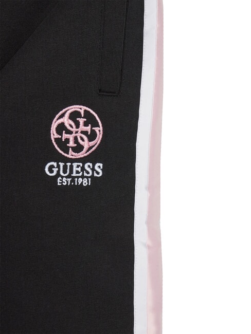 KIDS ACTIVE Pantaloni tuta jogger bande laterali jetbla - Tute bambini