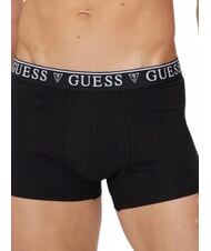 GUESS LOGO CLASSIC 5 Boxer multicolor blk wht melange lava - Slip Uomo - 2