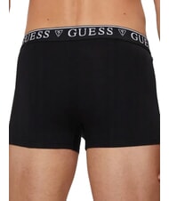 GUESS LOGO CLASSIC 5 Boxer multicolor blk wht melange lava - Slip Uomo - 3