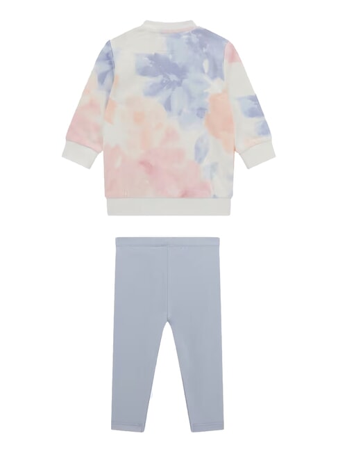 KIDS ACTIVE Set felpa e leggins bimba aop flower watercolo - Tutine e completi per neonati