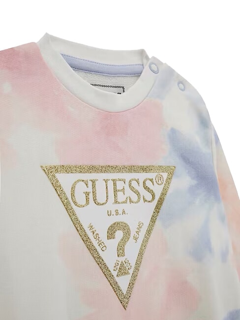 KIDS ACTIVE Set felpa e leggins bimba aop flower watercolo - Tutine e completi per neonati