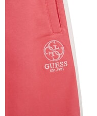 GUESS KIDS ACTIVE Pantaloni tuta jogger bande laterali juicy pink - Tute bambini - 4