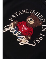 GUESS KIDS ACTIVE Felpa girocollo con orsetto jetbla - Felpe Bambini - 3