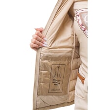 GUESS JEANS PACKABLE Piumino leggero con cappuccio safari tan - Piumini Donna - 5