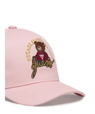 GUESS KIDS Cappello baseball ricamo orsetto cotton candy pink - Cappelli Bambini - 3