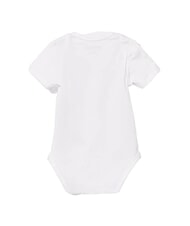 GUESS KIDS Tutina body manica corta neonato purwhite - Tutine e completi per neonati - 2