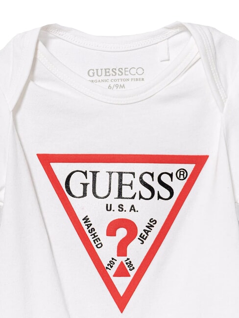 KIDS Tutina body manica corta neonato purwhite - Tutine e completi per neonati