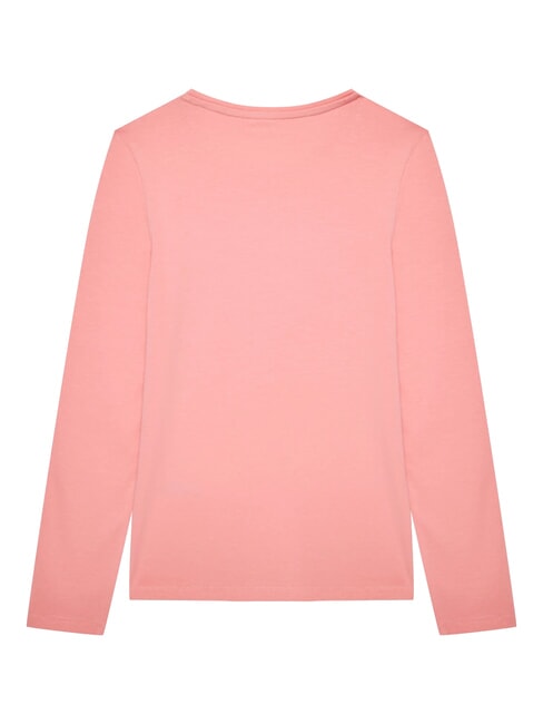 KIDS T-shirt manica lunga con strass sweet pink - T-shirt Bambino