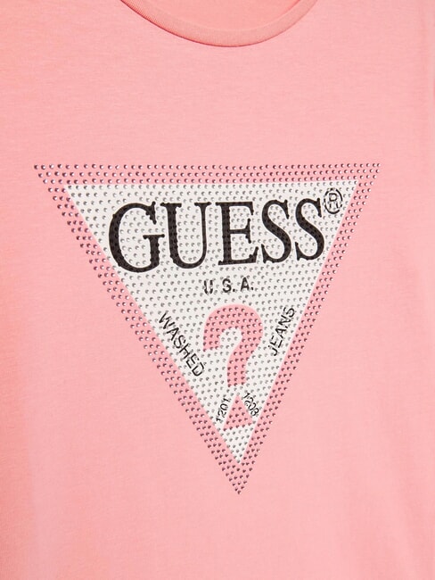 KIDS T-shirt manica lunga con strass sweet pink - T-shirt Bambino