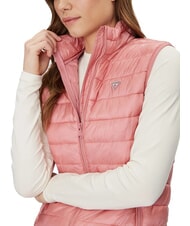 GUESS JEANS PUFFER Piumino smanicato slight pink - Gilet Donna - 3