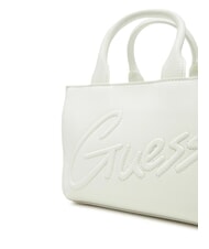 GUESS GIRL Borsa a mano piccola con tracolla cremwhi - Borse Donna - 4