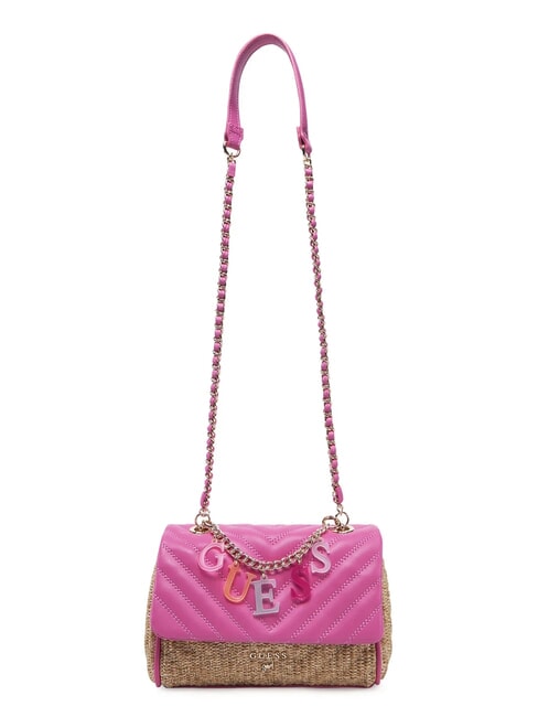 GIRL Borsa mini con charm logo pink burst - Borse Donna