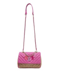 GUESS GIRL Borsa mini con charm logo pink burst - Borse Donna - 3