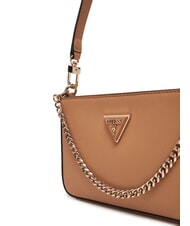 GUESS NOELLE Borsa a spalla con catena BEIGE - Borse Donna - 3