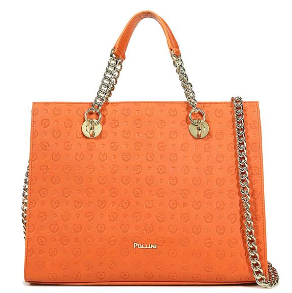 Embossed Heritage Borsa a mano ARANCIO - Borse Donna