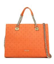 POLLINI Embossed Heritage Borsa a mano ARANCIO - Borse Donna - 2